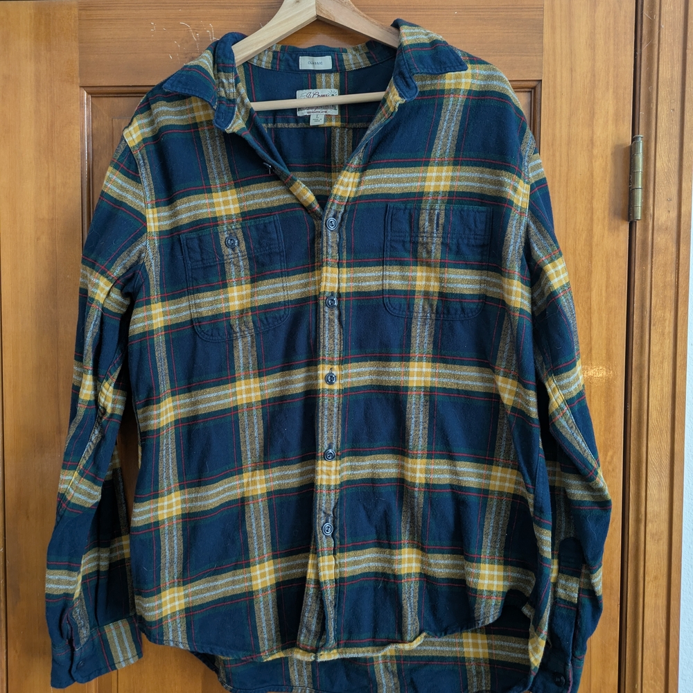 J Crew Mid Weight Flannel
